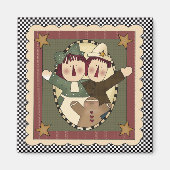 プライムクリスマスラグジェディーズ磁石 マグネット (正面)