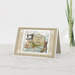 プライムビクトリアンシーメスホリデークリスマスカード シーズンカード