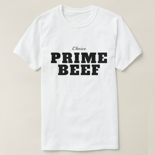 プライムビーフTシャツ Tシャツ (デザイン正面)