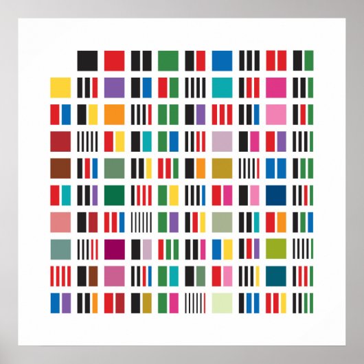 プライムファクターのポスター – ホワイト ポスター (正面)