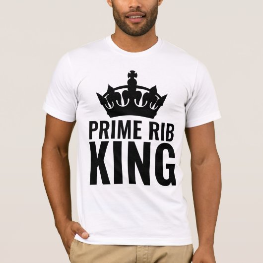 プライムリブキングメンズTシャツ Tシャツ (正面)