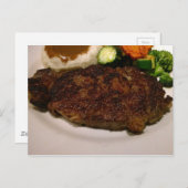 プライムリブステーキディナー ポストカード (正面/裏面)