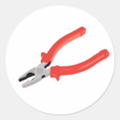 プライヤステッカー ラウンドシール (正面)