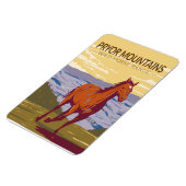 プライヤマウンテンズワイルドホースレンジヴィンテージ マグネット (左側)