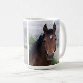 プライヤマウンテンワイルドホース"ウラ" コーヒーマグカップ (正面右)