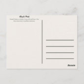 プライヤマウンテンワイルドマスタング:クラウドのプライド ポストカード (裏面)