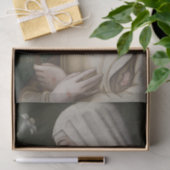 プラウティージャ・ネリによるリリーとの聖キャサリン 薄葉紙 (ギフト)