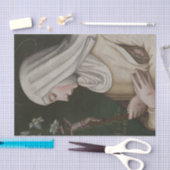 プラウティージャ・ネリによるリリーとの聖キャサリン 薄葉紙 (クラフト)