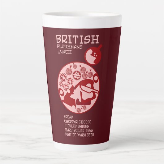 プラウマンパブランチ カフェラテマグ (正面)