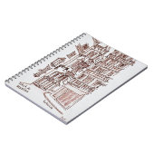 プラカデマニズインオールドタウン|バレンシア(スペイン) ノートブック (左側)