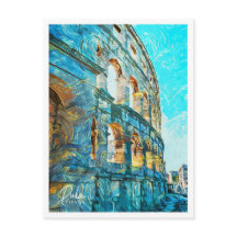 プラクロアチア美しい油絵を描の風景