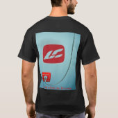 プラグを差し込まれる得て下さい! Tシャツ (裏面)