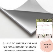 プラグを抜いた式のサイン結婚にピンクの歓迎 ポスター