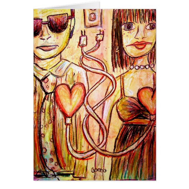 プラグを抜かれたカード (正面)