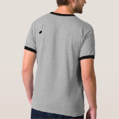 プラグを抜かれる Tシャツ (裏面)