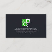 プラグインパワーフェージング電気信号 名刺 (裏面)