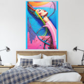 プラグイン済み キャンバスプリント (インサイチュ (寝室))