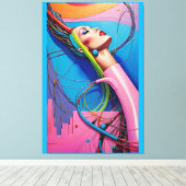 プラグイン済み キャンバスプリント (インサイチュ (ウッドフロア))