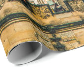 プラグエエンシェントの古い町，建築，建築 ラッピングペーパー (ロールコーナー)