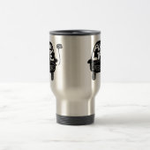 プラグライフかわいいブラックエレクトリックカー トラベルマグ (中央)