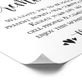 プラグ結婚を抜いた式のサイン8x10 ポスター (角)