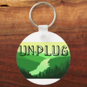 プラグ解除 キーホルダー (正面)