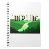 プラグ解除 ノートブック (正面)