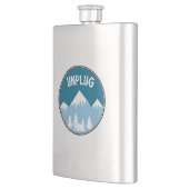 プラグ解除 フラスク (左)