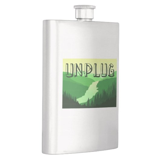 プラグ解除 フラスク (右)