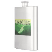 プラグ解除 フラスク (左)