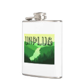 プラグ解除 フラスク (左)