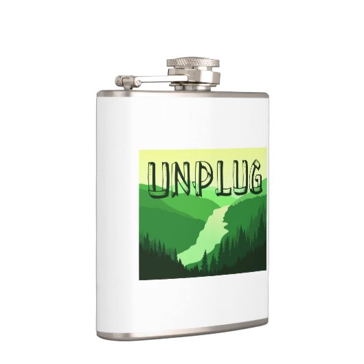 プラグ解除 フラスク (右)