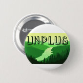 プラグ解除 缶バッジ (正面&裏面)