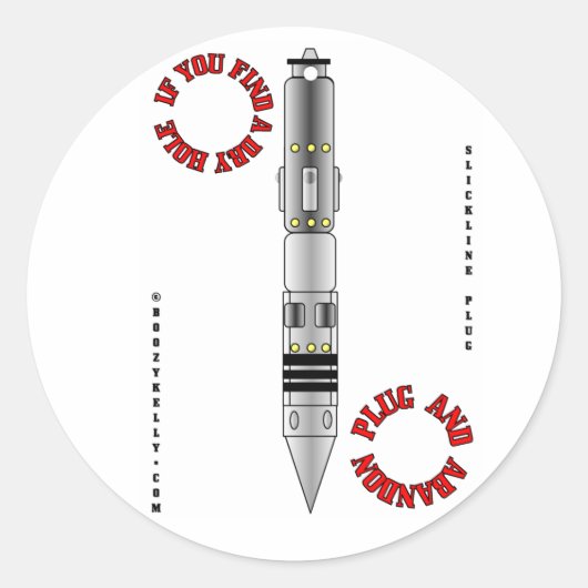 プラグ&放棄，女性，有線，シール，油，ガス ラウンドシール (正面)