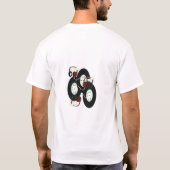 プラグNの演劇 Tシャツ (裏面)