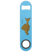 プラコフィッシュ漫画イラストレーション スピード栓抜き (裏面)