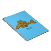 プラコフィッシュ漫画イラストレーション ノートブック (右側)