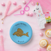 プラコフィッシュ漫画イラストレーション ペーパーボウル (パーティー)