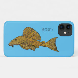 プラコフィッシュ漫画イラストレーション iPhone 11 ケース