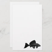 プラコプラコストマス水族館魚の固定物 便箋 (正面/裏面)