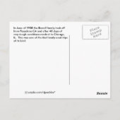 プラサービルからタホ1908 ポストカード (裏面)