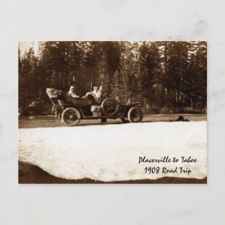 プラサービルからタホ1908 ポストカード