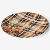 プラサ・デ・カラバザ・フローラ・ボルダエン・オトニョ ペーパープレート (アングル)