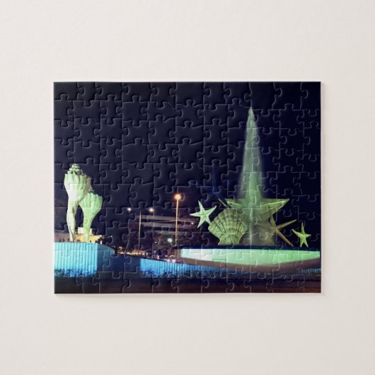 プラザカラコールファウンテンカンクンジグソー#1-2パズル ジグソーパズル (横)