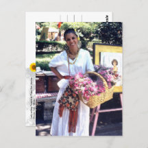 プラザサンジャキンフラワーレディ – Vポストカード