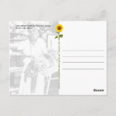 プラザサンジャキンフラワーレディ – Vポストカード ポストカード (裏面)