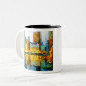 プラザセントラルパークホテルインニューヨーク ツートーンマグカップ (正面左)