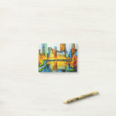 プラザセントラルパークホテルインニューヨーク ポストイット (デスク上)