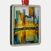 プラザセントラルパークホテルインニューヨーク メタルオーナメント (右)