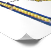 プラザデアームズタイルムラル ポスター (角)